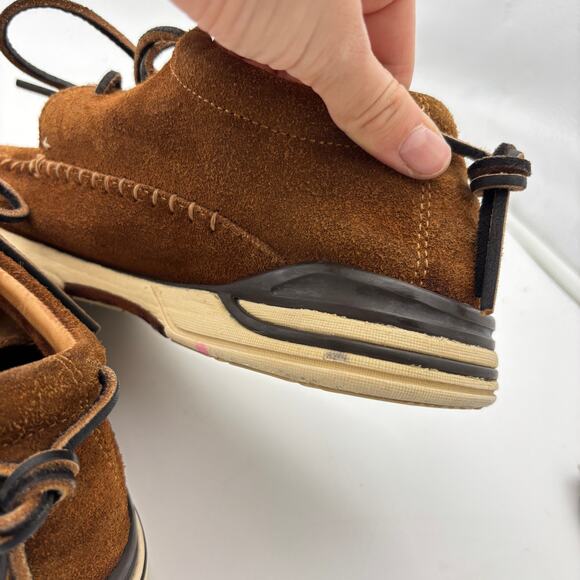 Visvim Prime Runner FBT Shaman Folk Moc Toe Sneakers Shoes Brown Suede Men\'s 9.5 main image 6